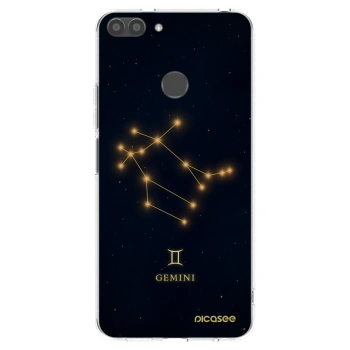 Picasee silikónový prehľadný obal pre Huawei P Smart - GEMINI