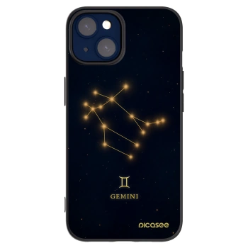 Picasee silikónový čierny obal pre Apple iPhone 14 - GEMINI