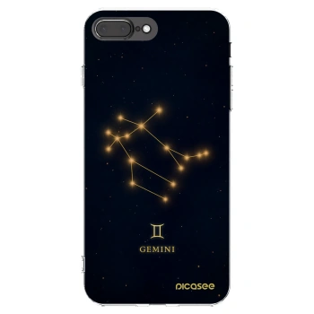 Picasee silikónový prehľadný obal pre Apple iPhone 8 Plus - GEMINI