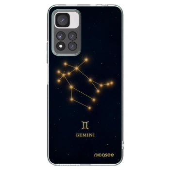 Picasee silikónový prehľadný obal pre Xiaomi Redmi Note 11 Pro+ 5G - GEMINI