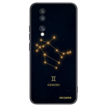 Picasee silikónový čierny obal pre Honor 70 - GEMINI