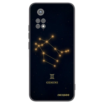 Picasee silikónový čierny obal pre Xiaomi Redmi Note 11S 5G - GEMINI