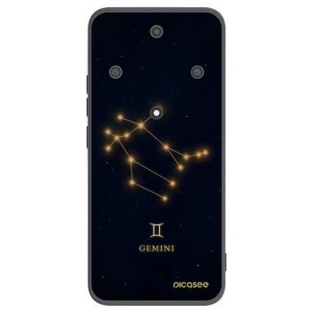 Picasee silikónový čierny obal pre Honor Magic5 Lite 5G - GEMINI