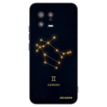 Picasee silikónový čierny obal pre Xiaomi 13 - GEMINI