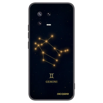 Picasee silikónový čierny obal pre Xiaomi 13 Pro - GEMINI
