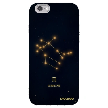 Picasee silikónový prehľadný obal pre Apple iPhone 6/6S - GEMINI