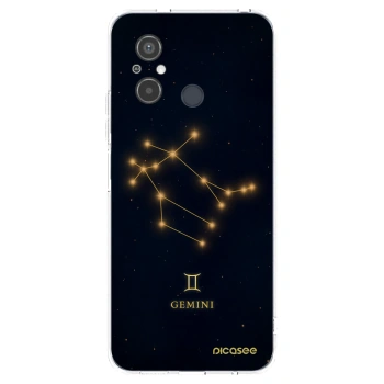 Picasee silikónový prehľadný obal pre Xiaomi Redmi 12C - GEMINI