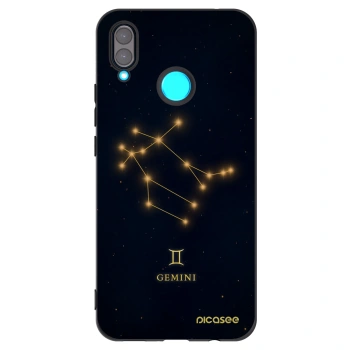 Picasee silikónový čierny obal pre Huawei Nova 3 - GEMINI