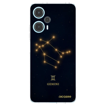 Picasee silikónový prehľadný obal pre Xiaomi Poco F5 - GEMINI