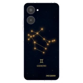 Picasee silikónový prehľadný obal pre Realme 10 4G - GEMINI
