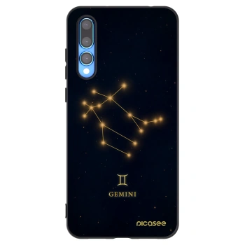 Picasee silikónový čierny obal pre Huawei P20 Pro - GEMINI