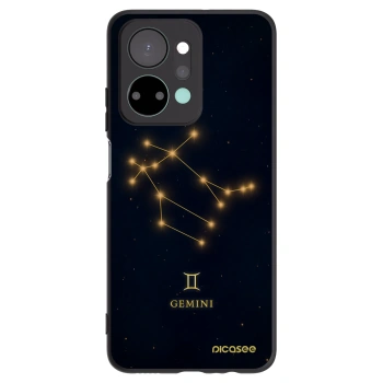 Picasee silikónový čierny obal pre Honor X7a - GEMINI