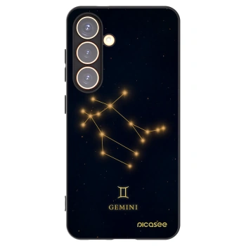 Picasee silikónový čierny obal pre Samsung Galaxy S24 S921B 5G - GEMINI