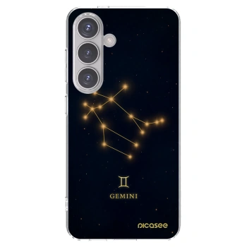 Picasee silikónový prehľadný obal pre Samsung Galaxy S24 S921B 5G - GEMINI