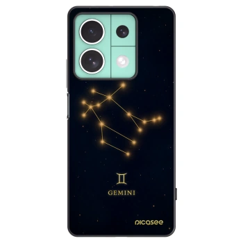 Picasee silikónový čierny obal pre Xiaomi Redmi Note 13 5G - GEMINI