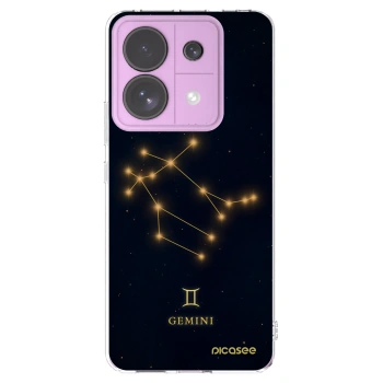 Picasee silikónový prehľadný obal pre Xiaomi Redmi Note 13 Pro 5G - GEMINI