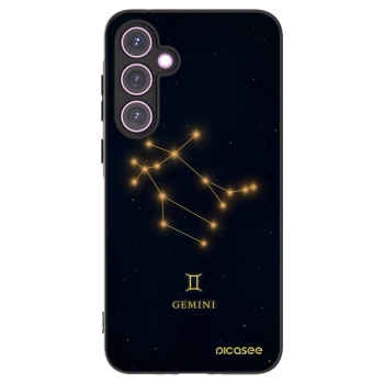 Picasee silikónový čierny obal pre Samsung Galaxy A35 5G A356B - GEMINI
