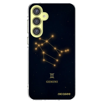 Picasee silikónový prehľadný obal pre Samsung Galaxy A35 5G A356B - GEMINI