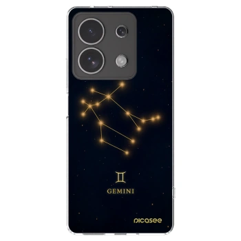 Picasee silikónový prehľadný obal pre Xiaomi Redmi Note 13 4G - GEMINI