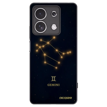 Picasee silikónový čierny obal pre Xiaomi Redmi Note 13 4G - GEMINI