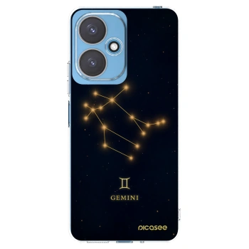 Picasee silikónový prehľadný obal pre Xiaomi Redmi 13C 5G - GEMINI
