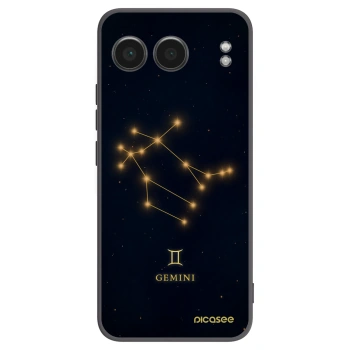 Picasee silikónový čierny obal pre OnePlus Nord 4 - GEMINI