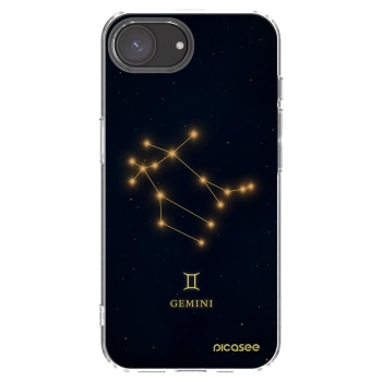 Picasee silikónový prehľadný obal pre Apple iPhone 16e - GEMINI