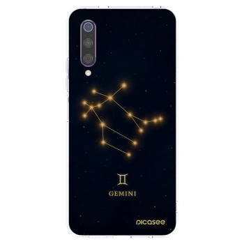 Picasee silikónový prehľadný obal pre Xiaomi Mi 9 - GEMINI