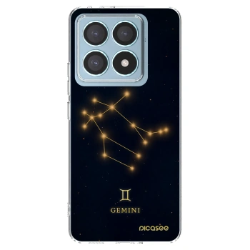 Picasee silikónový prehľadný obal pre Xiaomi 14T Pro - GEMINI