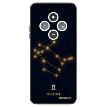 Picasee silikónový čierny obal pre Xiaomi Redmi 14C - GEMINI