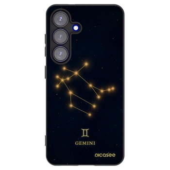 Picasee silikónový čierny obal pre Samsung Galaxy S25 5G - GEMINI
