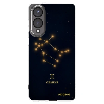Picasee silikónový prehľadný obal pre Samsung Galaxy S25 Edge 5G - GEMINI
