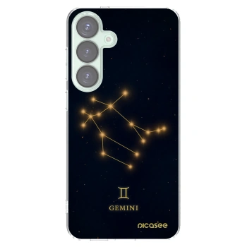 Picasee silikónový prehľadný obal pre Samsung Galaxy S25+ 5G - GEMINI