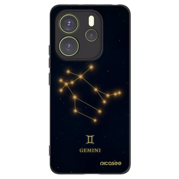 Picasee silikónový čierny obal pre Xiaomi Redmi Note 14 4G - GEMINI
