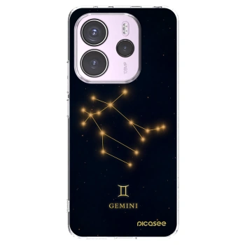 Picasee silikónový prehľadný obal pre Xiaomi Redmi Note 14 4G - GEMINI