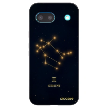 Picasee silikónový čierny obal pre Google Pixel 8a - GEMINI