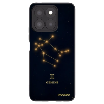 Picasee silikónový čierny obal pre Honor X8c - GEMINI
