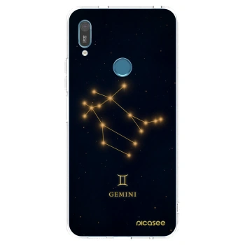 Picasee silikónový prehľadný obal pre Huawei Y6 2019 - GEMINI