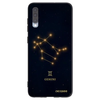 Picasee silikónový čierny obal pre Samsung Galaxy A70 A705F - GEMINI