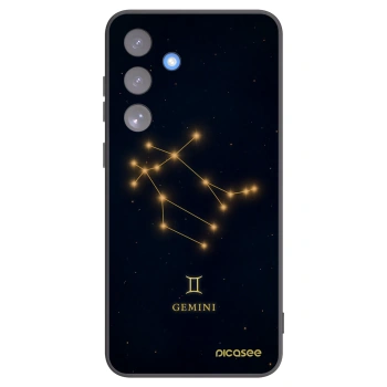 Picasee silikónový čierny obal pre Samsung Galaxy S25 FE 5G - GEMINI