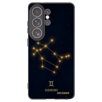 Picasee silikónový čierny obal pre Samsung Galaxy S26 Ultra - GEMINI