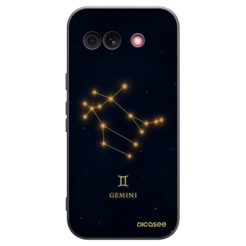 Picasee silikónový čierny obal pre Google Pixel 10a - GEMINI