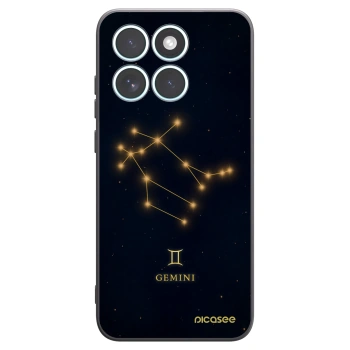 Picasee silikónový čierny obal pre Motorola Edge 70 Fusion - GEMINI