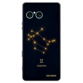 Picasee silikónový čierny obal pre Sony Xperia 10 VII - GEMINI