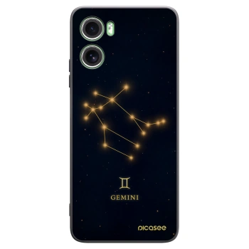 Picasee silikónový čierny obal pre Motorola Moto G06 - GEMINI