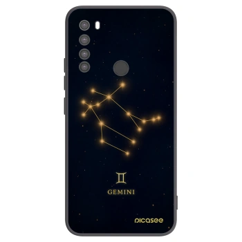 Picasee silikónový čierny obal pre Xiaomi Redmi Note 8 - GEMINI