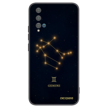 Picasee silikónový čierny obal pre Huawei Nova 5T - GEMINI