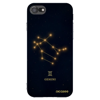 Picasee silikónový prehľadný obal pre Apple iPhone SE 2020 - GEMINI