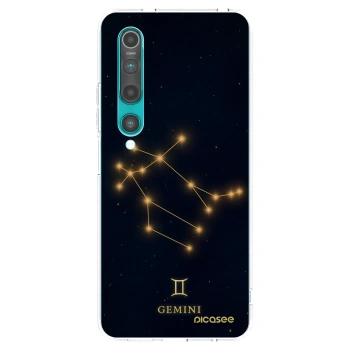 Picasee silikónový prehľadný obal pre Xiaomi Mi 10 - GEMINI
