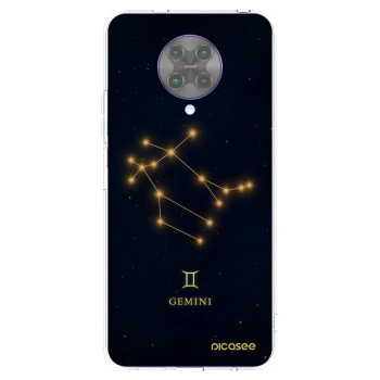 Picasee silikónový prehľadný obal pre Xiaomi Poco F2 Pro - GEMINI